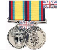 Gulf Medal Ufficiale 1990-91, Medaglia Completa Con Nastro, Misura Intera