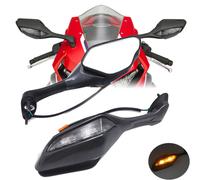 Gulf-Shape LED Giro Signal Retrovisore Specchio Per 17-22 Honda CBR1000RR Ra S1