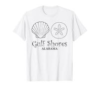 Gulf Shores Alabama Beach Vacanze Sheller Maglietta