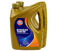 Gulf Syngear 75W-90 Olio Per Cambio Manuale 2x4 Litri Getriebeöl