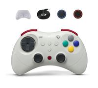 GuliKit Elves 2 Pro Controller Wireless per Switch 1/2, PC, Android, iOS, Joystick ad Effetto Hall, Rotary Rumble, Giroscopio a 6 assi, Durata della Batteria di 20 ore, D-Pad (Retrò)
