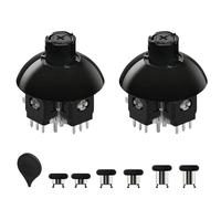 GuliKit Joystick TMR Regolabile 720° per Controller DualSense PS5 / Edge | Deriva ridotta, Alta precisione, Lunga Durabilità, con 3 Paia di Cappucci per Levette di Diverse Altezze