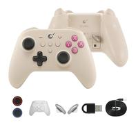 GULIkit KK3 Pro Controller wireless per Switch/Switch OLED, controller Bluetooth per PC/Steam Deck, joystick/trigger Hall, frequenza di polling 1000Hz, vibrazione Maglev/Rotor/HD, adattatore Hyperlink