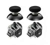 GuliKit Magnetico TMR Joystick per Switch Pro Controller, Modulo Riparazione Anti-Drift Elettromagnetico con Cappucci Levette, Richiede Saldatura