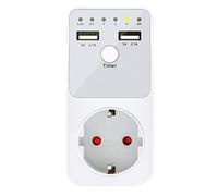 Gullermo Conto Alla Rovescia Programmabile Intelligente Presa Elettrica Presa Elettrica 6HR per Interfaccia USB Interruttore Spina Europea
