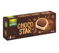 Gullon Choco Star Biscotto Ripieno di Crema e Ricoperto con Cioccolato al Latte, 235g NOVITA' PACK 2023