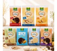 Gullon Cuor di Cereale Box Personalizzabile di Gallette Senza Glutine, 6 Confezioni a Scelta su 7, Mais e Riso Integrale, Cioccolato, Yogurt, Avena Quinoa e Lino