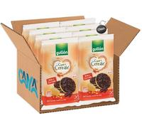 Gullon Cuor di Cereale Gallette di Mais Ricoperte di Cioccolato Fondente Senza Glutine 100g [CAIYA® BOX da 8 Confezioni]