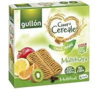 Gullon Cuor di Cereale Take Away Multifrutta Biscotti con Fiocchi d'Avena e Frutta 144g