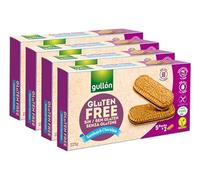 Gullon Sandwich Chocolate Biscotti con Avena e Ripieno di Crema al Gusto Cioccolato Senza Glutine Vegan - 225g [4 Confezioni]