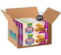 Gullon Sandwich Chocolate Biscotti con Avena e Ripieno di Crema al Gusto Cioccolato Senza Glutine Vegan 225g [CAIYA® BOX da 8 Confezioni]