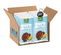 Gullon Zero Zuccheri Gallette di Mais Ricoperte di Cioccolato, Senza Zuccheri Aggiunti 100g [CAlYA® BOX da 8 Confezioni]