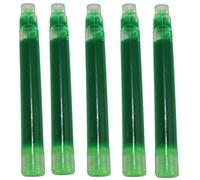 Gullor 25 PCS Internazionale Dimensione cartuccia di inchiostro della penna Adatta Jinhao penne stilografiche, VERDE, 5 pacchetti
