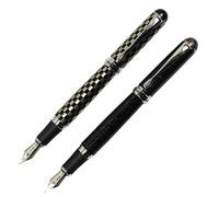 Gullor Advanced Jinhao X750 - Penna stilografica media, set da 2 pezzi