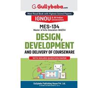 Gullybaba Com Pa MES-134 Design, Development and Delivery of Coursew (Tascabile)