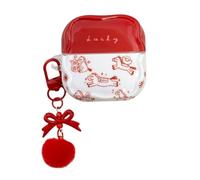 GULVQYF Custodia per auricolari per Huawei FreeClip 2 (versione 2025), custodia protettiva per cuffie con motivo animale kawaii, con portachiavi, per ragazze e ragazzi (C)