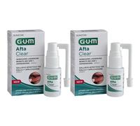 Gum Aftaclear Spray 2x15 ml Spray orale