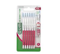 Gum Bi-Direction Spazzola Interdentale 1.2mm 6 pezzi - Spazzola interdentale