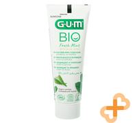 GUM Bio Dentifricio 99% Biologico Quotidiano per Vegani 75 ML Gusto di Menta