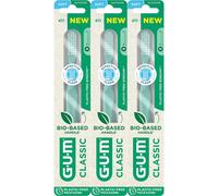 Gum® Classic 411 Spazzolino Morbido 3x1 pz Spazzolino da denti