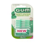 Gum Comfort Flex Mint Scovolini Interdentali 40 Pezzi