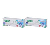 Gum® Dentifricio Junior 6+ anni Gusto Fragola 2x50 ml Dentifricio