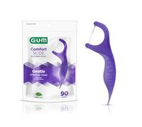 GUM - Flossers per spazi stretti, menta, filo interdentale, 90 pezzi