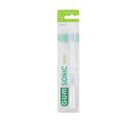 Gum GUM SONIC DAILY SPAZZOLINO BATTERIA REFILL WHITE 2 PEZZI