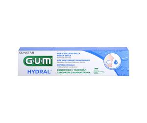 GUM Hydral - Dentifricio Sollievo della Bocca Secca Formula Delicata, 75ml