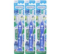 GUM® Junior (7-9 anni) 3x1 pz Spazzolino da denti