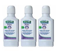 GUM® ORTHO Collutorio 3x300 ml Collutorio