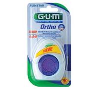 Gum Ortho Filo Interdentale per Apparecchi Ortodontici 50 Pezzi