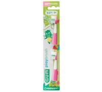 Gum Playbrush Kids Testine di Ricambio 3+ anni colore Rosa, 2 testine