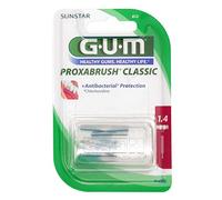 GUM Proxabrush Classic Spazzolini interdentali candela 1,4mm ISO 4 3 confezioni da 8 pezzi