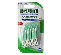 Gum Scovolini interdentali Gum Soft-Picks Advanced, 30 pezzi