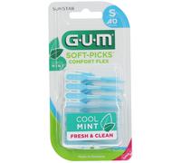 Gum Soft Pick Comfort Flex Cool Mint Small Scovolini 40 Pezzi 40 pz Al