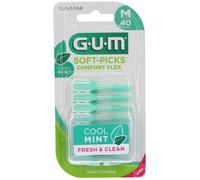 GUM Soft-Picks Comfort Flex Medium, 40 soft-picks