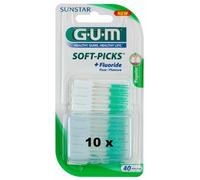 Gum Soft-Picks Regular - Confezione conveniente, 10 x 40 pezzi