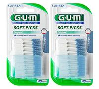G.U.M Soft-Picks +Fluoride stuzzicadenti X-Large 40 pz