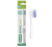 Gum Sonic Daily Ricariche Spazzolino Bianco x2