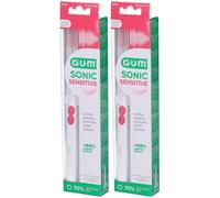 Gum Sonic Sensitive Spazzolino Batteria Adulto 2x1 St