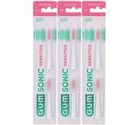 Gum Sonic Sensitive Spazzolino Batteria Refill 3x1 St