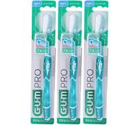 Gum® Technique® PRO Soft Spazzolino 3x1 pz Spazzolino da denti