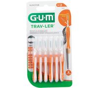 Gum Trav-Ler 0,9 Scovolino Promo 4 + 2 Pezzi Gum 6 pz Spazzolino da de