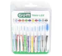 G•U•M TRAV-LER Scovolini 10 Pezzi