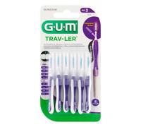 Gum Sunstar Trav Ler 6 Scovolini 1.2 mm Protezione Antibatterica