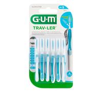 Gum trav-ler 1614 scovolini interdentali 4 + 2 IN OMAGGIO azzurri