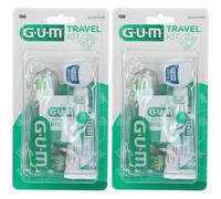GUM® Travel Kit 2x1 St