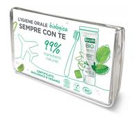 Gum GUM TRAVEL KIT BIO 1 SPAZZOLINO + 1 DENTIFRICIO + 1 SCOVOLINO INTERDENTALE