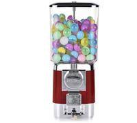 Gumball Machine, distributore automatico di caramelle, macchina a gettoni per gomma da masticare con 200 palline vuote e 100 gettoni in acciaio inossidabile per bambini e negozi di giochi